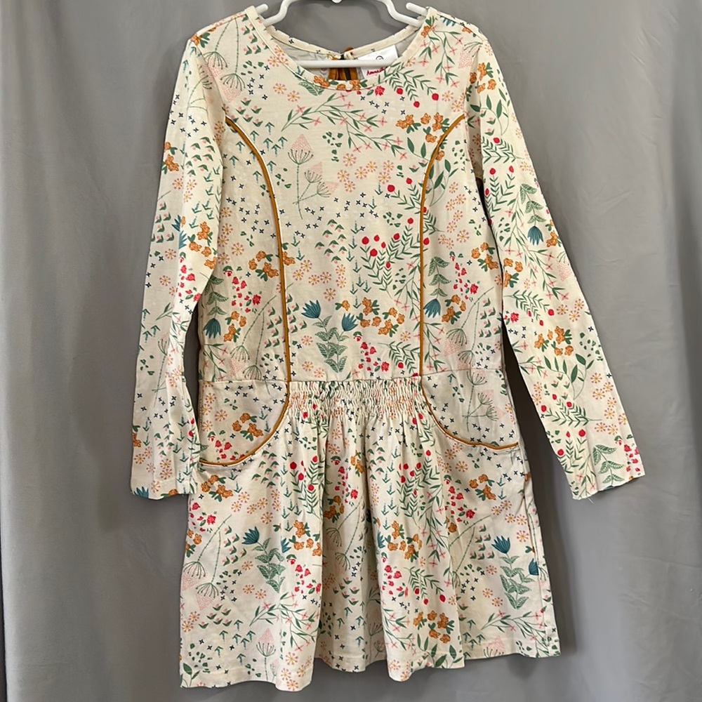 Hanna Andersson fall long sleeve dress